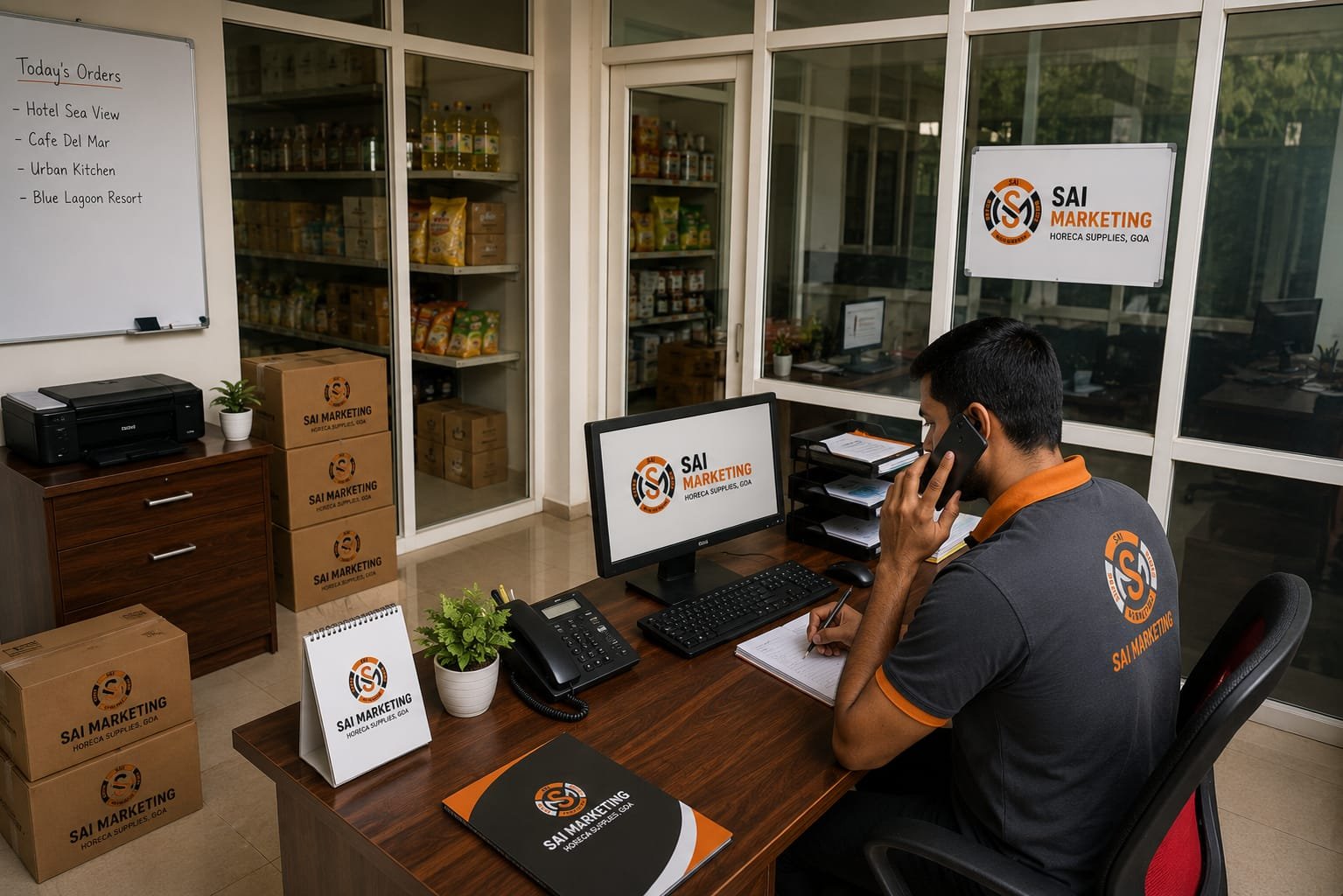 We Prepare Your Order